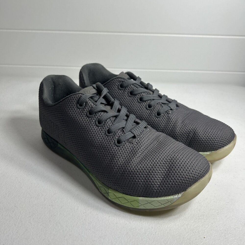 Nobull Shoes Mens Sz 6.5 Women 8 Gray SuperFabric Trainer Outwork Crossfit Gym - Picture 10 of 11